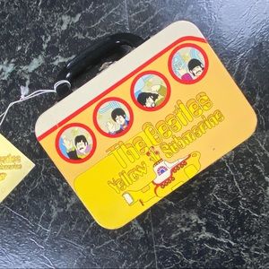 The Beatles yellow submarine collectors lunch tin